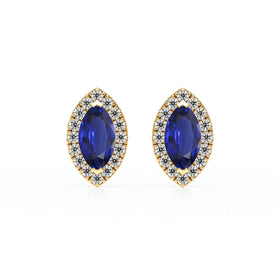 Boucles d’oreilles saphir et diamant Coup de Foudre - 5