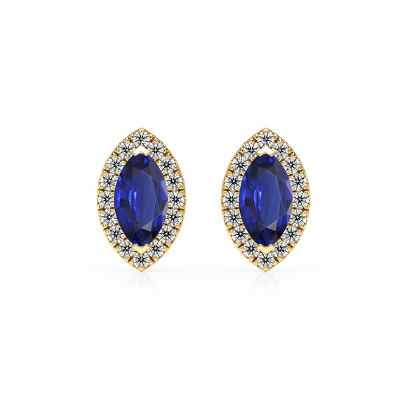 Boucles d’oreilles saphir et diamant Coup de Foudre - 5