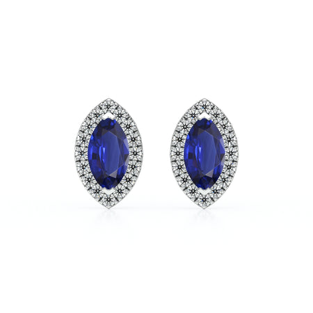 Boucles d’oreilles saphir et diamant Coup de Foudre - 5
