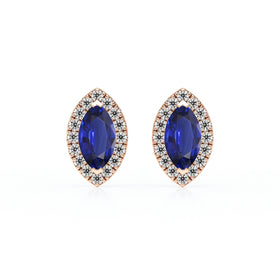 Boucles d’oreilles saphir et diamant Coup de Foudre - 5