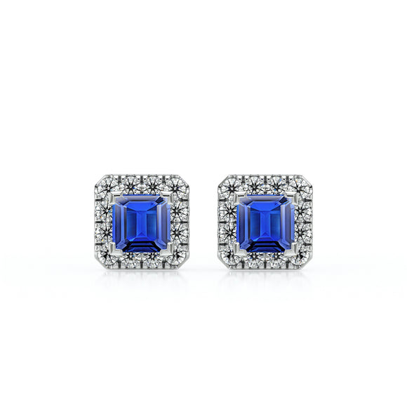 Boucles d’oreilles saphir et diamant Coup de Foudre - 6