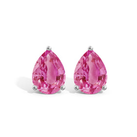 Boucles d’oreilles saphir rose Une Promesse - 1