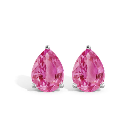 Boucles d’oreilles saphir rose Une Promesse - 1