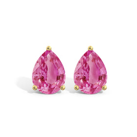 Boucles d’oreilles saphir rose Une Promesse - 1