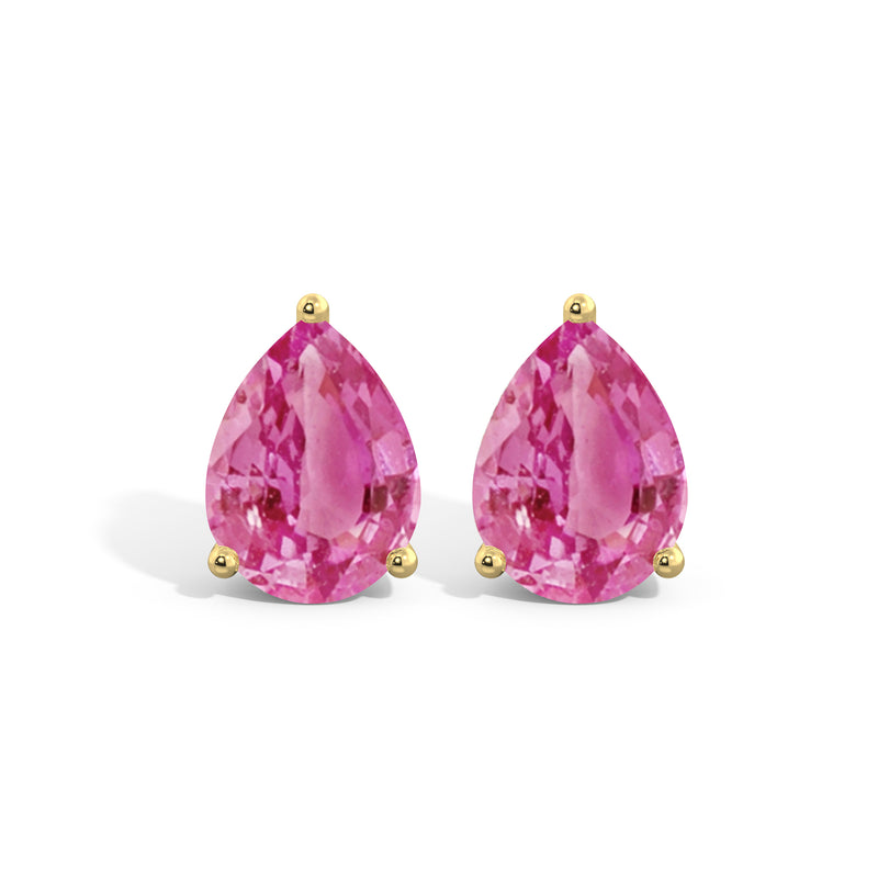 Boucles d’oreilles saphir rose Une Promesse - 1