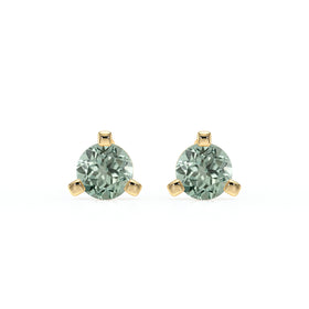 Boucles d’oreilles saphir vert Lune de Miel - 2