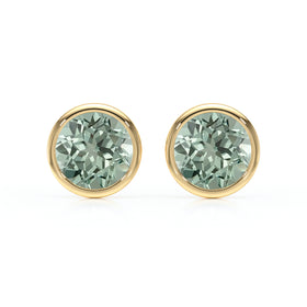 Boucles d’oreilles saphir vert Nuit de Noces - 1