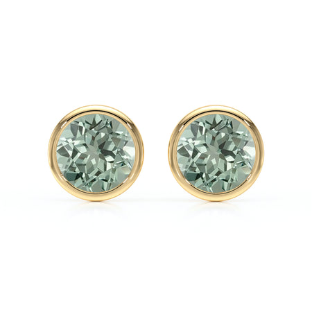 Boucles d’oreilles saphir vert Nuit de Noces - 1