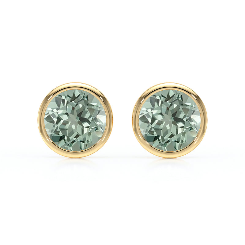 Boucles d’oreilles saphir vert Nuit de Noces - 1