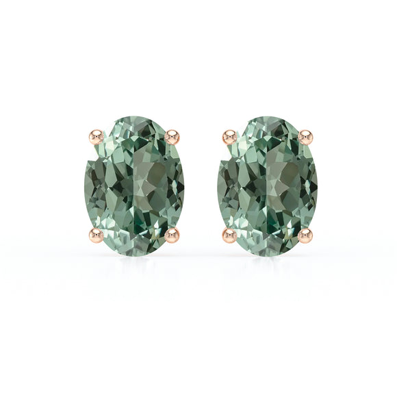 Boucles d’oreilles saphir vert Une Promesse - 2