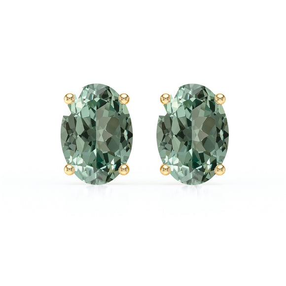 Boucles d’oreilles saphir vert Une Promesse - 2