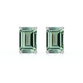 Boucles d’oreilles saphir vert Une Promesse - 3