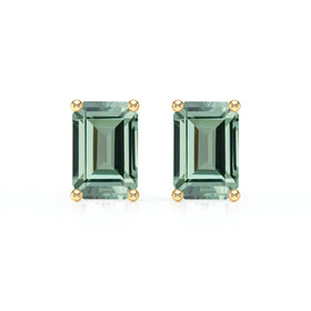Boucles d’oreilles saphir vert Une Promesse - 3