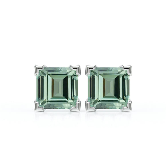 Boucles d’oreilles saphir vert Une Promesse - 5