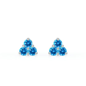 Boucles d’oreilles topaze Coucher de Soleil - 1