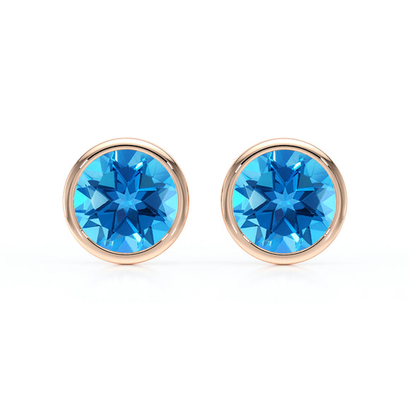 Boucles d’oreilles topaze Nuit de Noces - 1