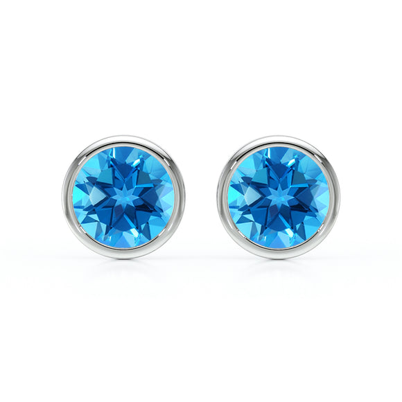 Boucles d’oreilles topaze Nuit de Noces - 1