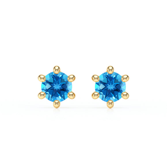 Boucles d’oreilles topaze Premier Amour - 1