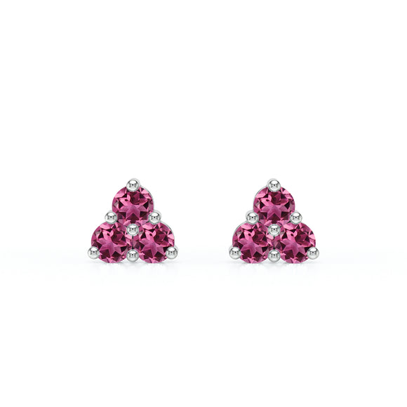 Boucles d’oreilles tourmaline Coucher de Soleil - 1