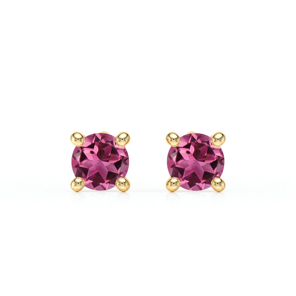 Boucles d’oreilles tourmaline Lune de Miel - 1