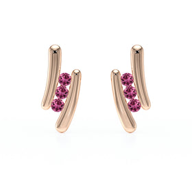 Boucles d’oreilles tourmaline Premier Pas - 1