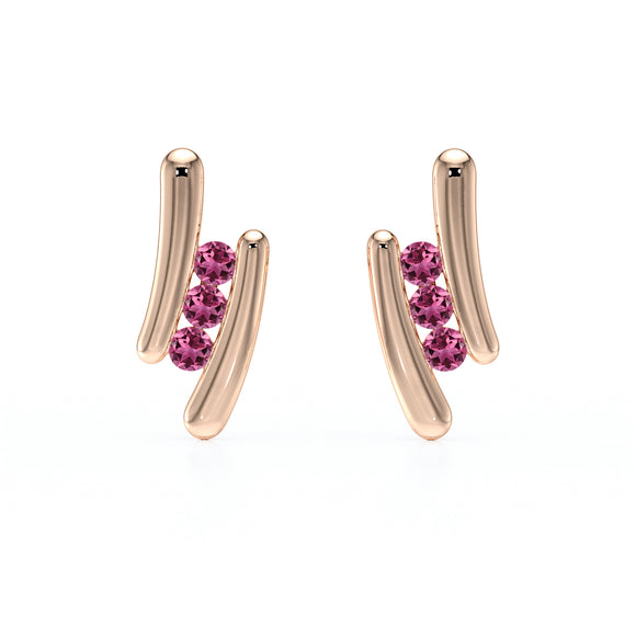 Boucles d’oreilles tourmaline Premier Pas - 1