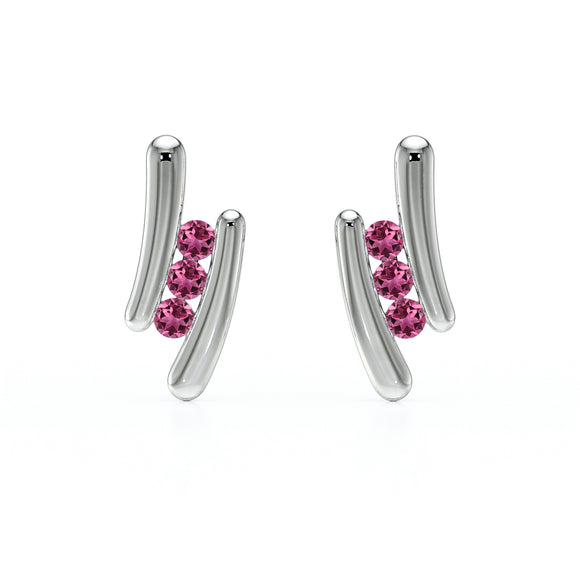 Boucles d’oreilles tourmaline Premier Pas - 1