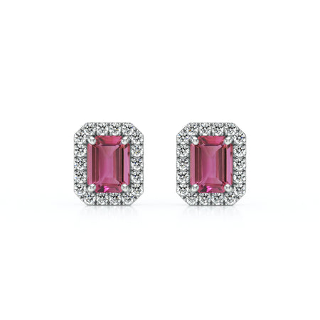 Boucles d’oreilles tourmaline et diamant Coup de Foudre - 2