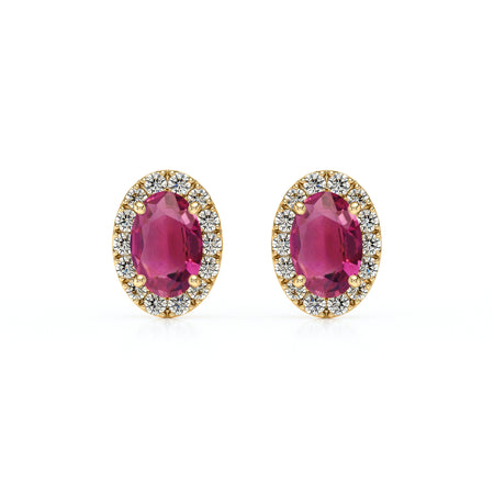 Boucles d’oreilles tourmaline et diamant Coup de Foudre - 3