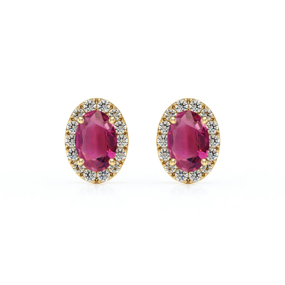 Boucles d’oreilles tourmaline et diamant Coup de Foudre - 3
