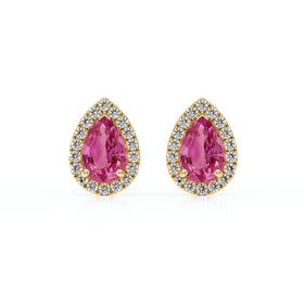 Boucles d’oreilles tourmaline et diamant Coup de Foudre - 4