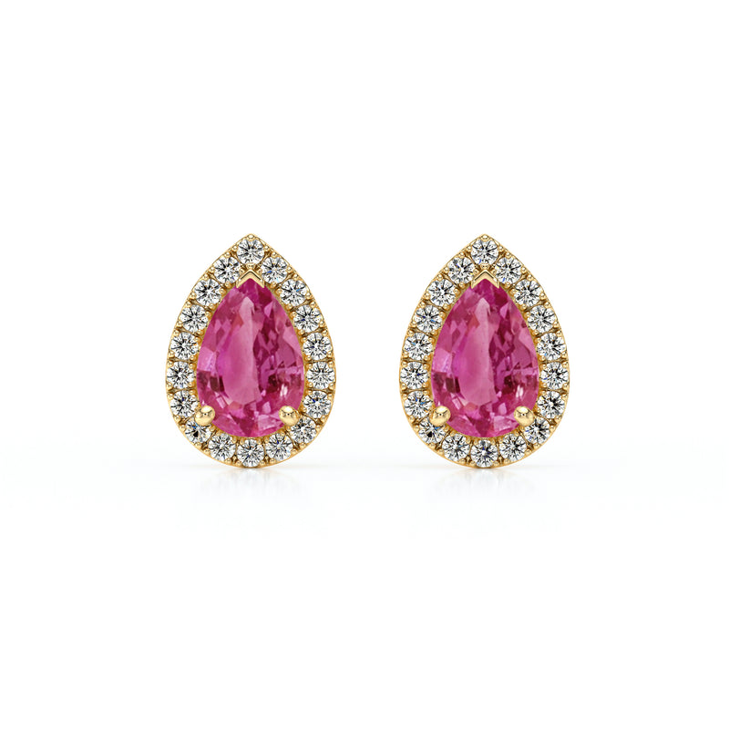 Boucles d’oreilles tourmaline et diamant Coup de Foudre - 4