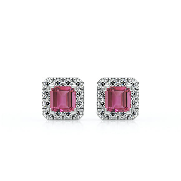 Boucles d’oreilles tourmaline et diamant Coup de Foudre - 6
