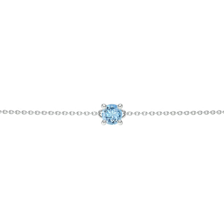 Bracelet aigue-marine Lune de Miel - 1