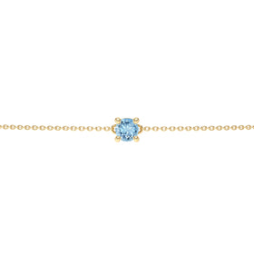 Bracelet aigue-marine Lune de Miel - 1