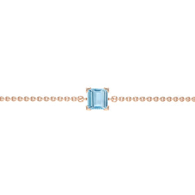 Bracelet aigue-marine Lune de Miel - 7