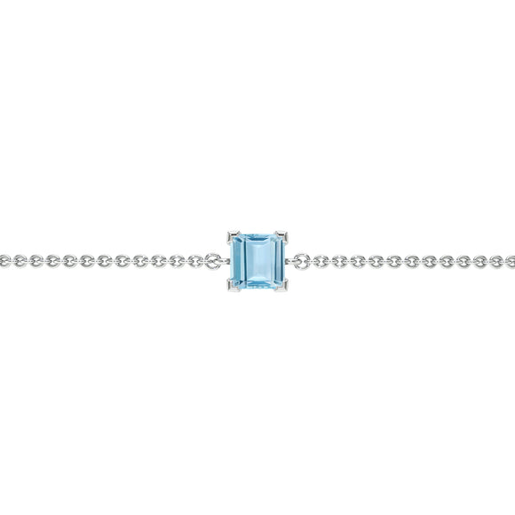Bracelet aigue-marine Lune de Miel - 7