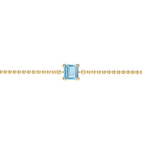 Bracelet aigue-marine Lune de Miel - 7