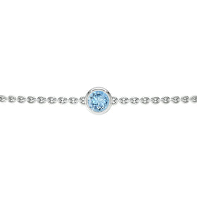 Bracelet aigue-marine Nuit de Noces - 1