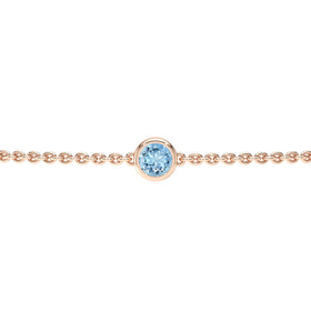 Bracelet aigue-marine Nuit de Noces - 1