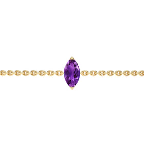 Bracelet améthyste Lune de Miel - 2
