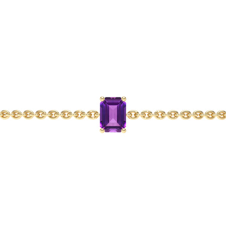 Bracelet améthyste Lune de Miel - 3