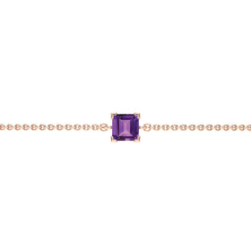 Bracelet améthyste Lune de Miel - 7