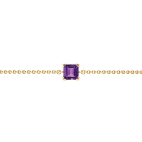 Bracelet améthyste Lune de Miel - 7