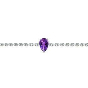 Bracelet améthyste Lune de Miel - 4