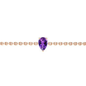 Bracelet améthyste Lune de Miel - 4