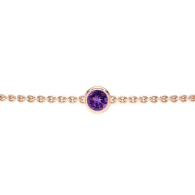 Bracelet améthyste Nuit de Noces - 1