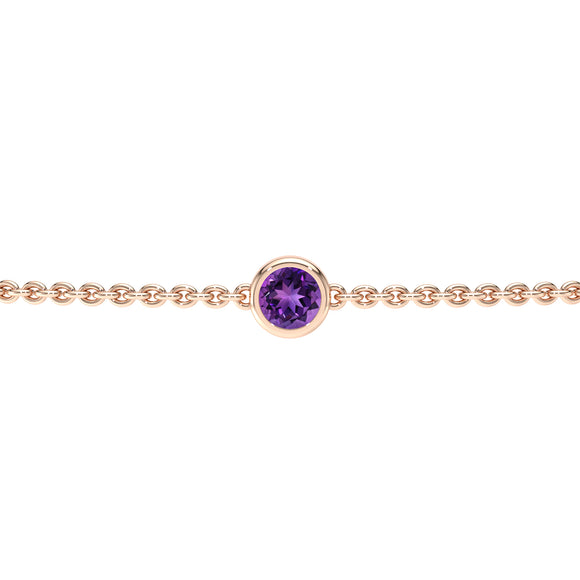 Bracelet améthyste Nuit de Noces - 1