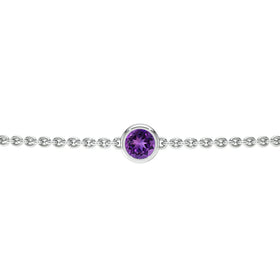 Bracelet améthyste Nuit de Noces - 1