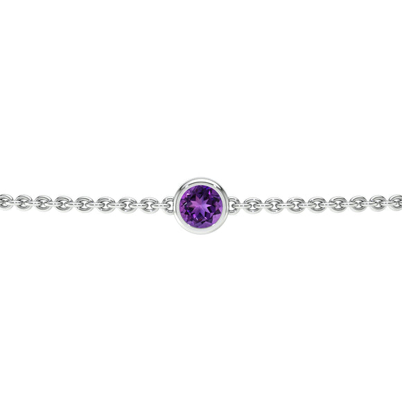 Bracelet améthyste Nuit de Noces - 1
